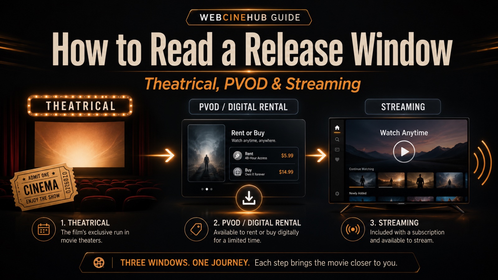 How to Read a Release Window: Theatrical, PVOD & Streaming